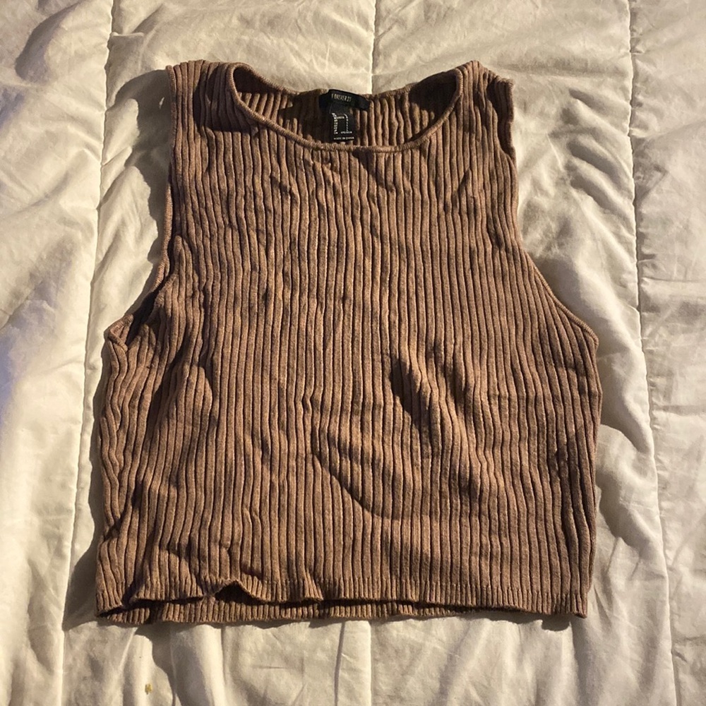 Forever 21 Cropped Tank Top! Very good condition!!